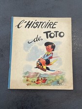 Livre enfants illustré ancien l’histoire de Toto collection Féeries
