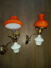 appliques murales vintage par deux