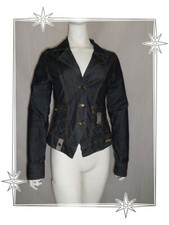 B - Veste Blouson Fantaisie Jean Kalais Kalaïs Taille 40
