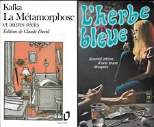 LOT 10 livres de poche divers dont TABARLY/PIERRE NORD/KAFKA/dico et cuisine