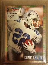 1993 Bowman #300 Emmitt Smith FOIL : Dallas Cowboys