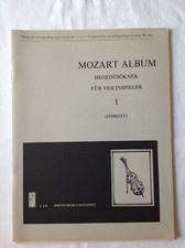 MOZART album pour violon et piano, chant Arrangements
