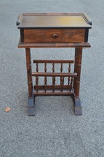 Ancienne table téléphone /Ancien Meuble porte-revues Années 1950 Vintage