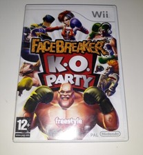 Nintendo Wii - FaceBreaker K.O Party - Complet - Bon État 