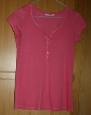TEE SHIRT Femme Marque CAMAIEU taille 38 / 40 Couleur rose Manches courtes