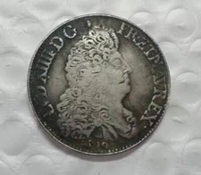 Repro Pièce Louis XIV Roi de France 1690 Ecu a