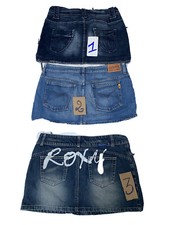 MINI JUPE EN JEANS TAILLE FR 40 ROXY MELTIN POT RIPCURL PRIX UNITAIRE