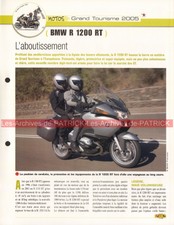 BMW R1200 RT 2005 ( R 1200 RT ) Joe Bar Team Fiche Moto #000835