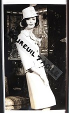 PHOTO MODE 1962 Ben ZUCKERMAN mannequin tailleur et chapeau R826