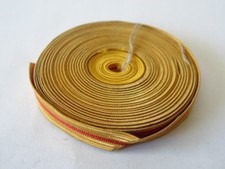 FRANCE 14-18 / 39-45 INDOCHINE :  1 METRE GALON DORE DE GRADE 7mm