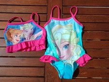 ensemble maillot de bain reine des neige taille 2 ans