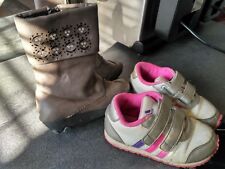 2 Paires de chaussure Rose ADIDAS ENFANT/ Pointure 24 et 25 / Botte Basket Fille