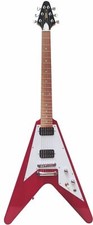 Guitare Electrique Flying V Rouge Neuve