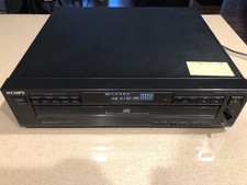 Sony CDP-C225 5-Disc Carousel Compact Disc CD Changer Player Works! Free Ship!