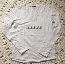 TEE SHIRT BLANC IKKS  TAILLE 38