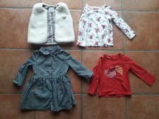 4 vêtements fille petit 2 ans TBE