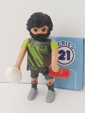 Playmobil série 21 personnage rugbyman sportif salle de sport gymnase city life