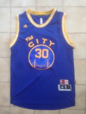 Maillot Basket NBA Adidas Golden State Warriors #30 Curry Taille L NBA 