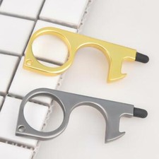 LOT DE 4 PORTES CLÉ OUVRE-PORTE SANS CONTACT CLAVIER TOUCH ASCENSEUR METALIQUE