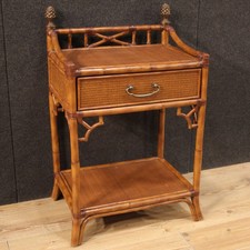 Table basse de design meuble chevet en bois de bambou moderne vintage salon 900