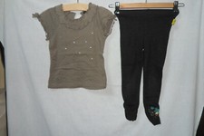 TERRE DE MARINS tenue/ensemble 2 pièces legging+T.shirt T 4/5 ans