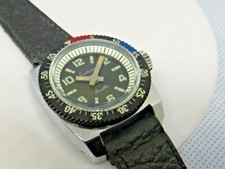 Petite montre plongeuse vintage Flamor femme, french ladies skin diver watch