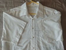 Chemise blanche manches courtes homme | Taille L | Très bon état