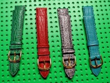 bracelet montre cuir veritable 18mm au choix facon requin