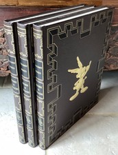 Collection Bds ASTERIX reliure luxe DARGAUD 3 volumes Bandes dessinée N 1/2/3 