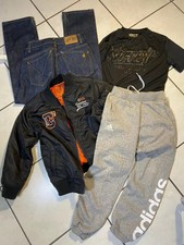 LOT GARCON 10.12  ANS JEAN VOLCOM BLOUSON CAMPUS BAS JOGGING ADIDAS TOP SONNETI 