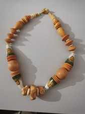 Collier Fantaisie Fait main motif lion, Handmade Fancy Necklace lion pattern