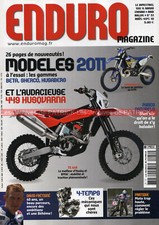ENDURO 51 HUSQVARNA TE 449 YAMAHA WR 450 F Rallye JVO HFP KAWASAKI 250 KLR AJP