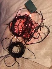 Guirlande electrique lumieres rouges decoration noel déco lumineuse