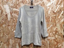 Pull femme Burton of London taille 2 beige manches 3/4