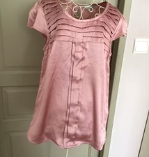 Haut femme rose satiné taille 38 en TBE
