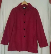 manteau polaire  rouge  taille 42/44