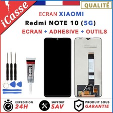 Ecran pour Xiaomi Redmi NOTE 10 5G Gris Bleue Vert Argent + Outils + Colle