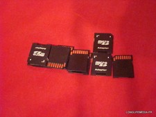 Lot adaptateur de carte Micro SD vers SD x 20 pièces 