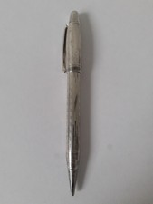 Stylo a mine ARGENT MASSIF tête de sanglier gravé 2 fois & poinçon orfeverie.