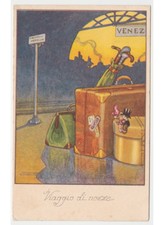 Saidi - Voyage De Mariage - Carte Postale D'Époque Enfants Amoureux Capital