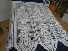 tissu voilage rideau cuisine chambre bi  h58 neuf mercerie coupon 2m40 c23-1/08