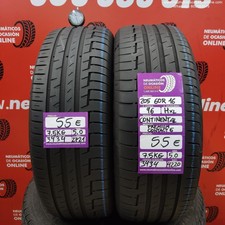 2x 205 60 R16 96H XL 5.0/5.0mm Continental Premium Contact 6 Ref.3434