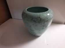 vase vert marbré
