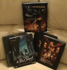 LOT 3 DVD - Les chronique de RIDDICK - Le petit Poucet - Donjon & Dragon