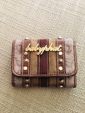 Baby Phat Small Tri-Fold Brown Wallet Vintage Never Used