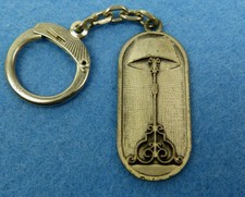 Porte-clés, Key ring Métal - LAMPADAIRE - AU SERRURIER MODERNE - MORIERES (84) -
