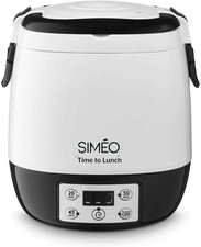 Lunchbox Électrique Siméo LBE420 300 W Blanc Et Noir