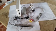 Nintendo Wii RVL-001 Console,Wii Fit,2 Manettes,Nunchuk,5 Jeux,balance board