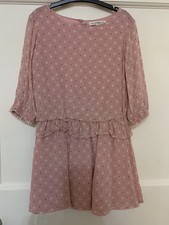 French Connection Filles Robe rose, taille 5-6 ans