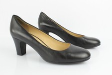 GEOX Escarpins Cuir Noir T 37,5 Bon état
